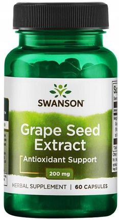 Swanson Grape Seed pestki winogron 60kaps