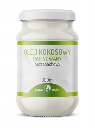 Olej kokosowy Rafinowany Czysty Pakiet 900ml