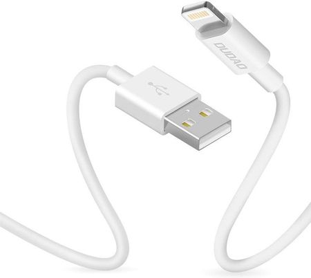 Dudao przewód kabel USB / Lightning 3A 1m biały (L1L)