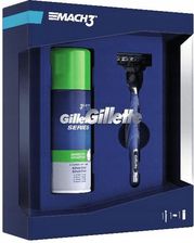 Zdjęcie Gillette zestaw Mach3 Start maszynka i pianka - Czempiń
