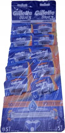 Gillette Blue3 Comfort maszynki do golenia 10szt