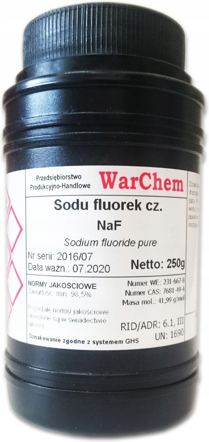 Drobne Akcesoria Medyczne WARCHEM Fluorek Sodu - 250g - Ceny I Opinie ...