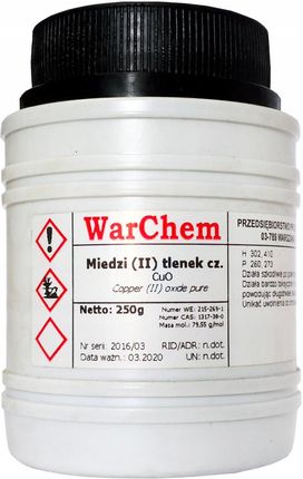 WARCHEM Tlenek Miedzi (II) - 250g