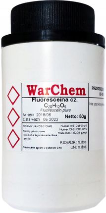 Fluoresceina - czysta - 50g Warchem