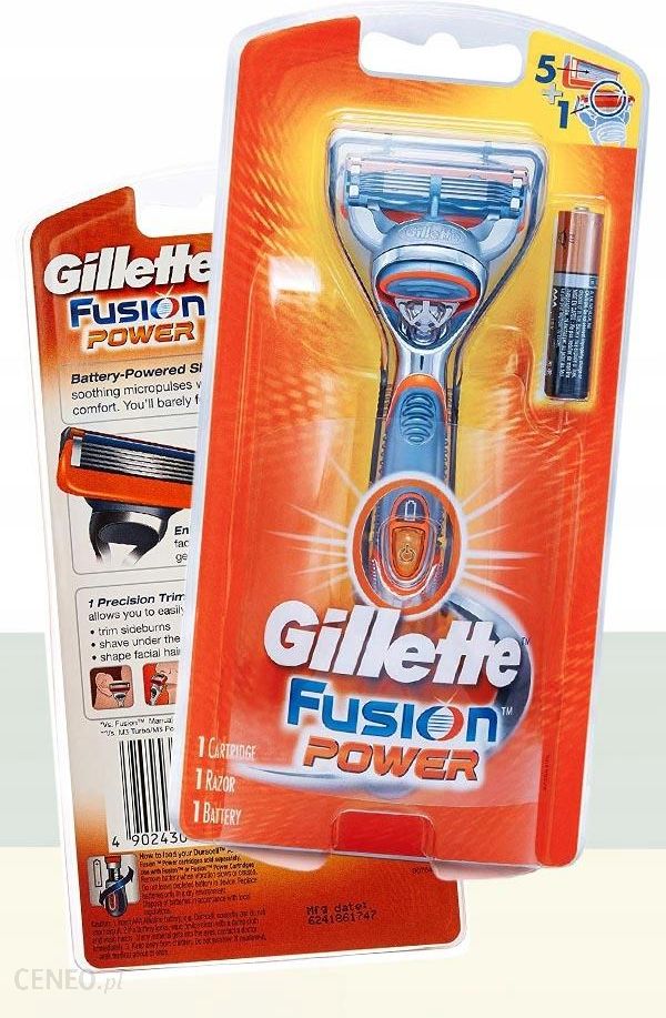 Gillette Fusion Power Maszynka Do Golenia+ Bateria