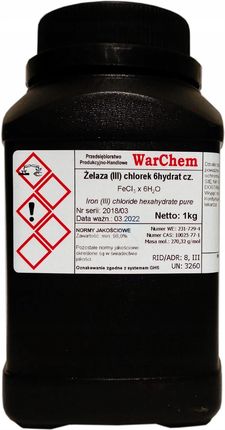 Warchem Chlorek Żelaza (Iii) 6Hydrat - Czysty - 1Kg