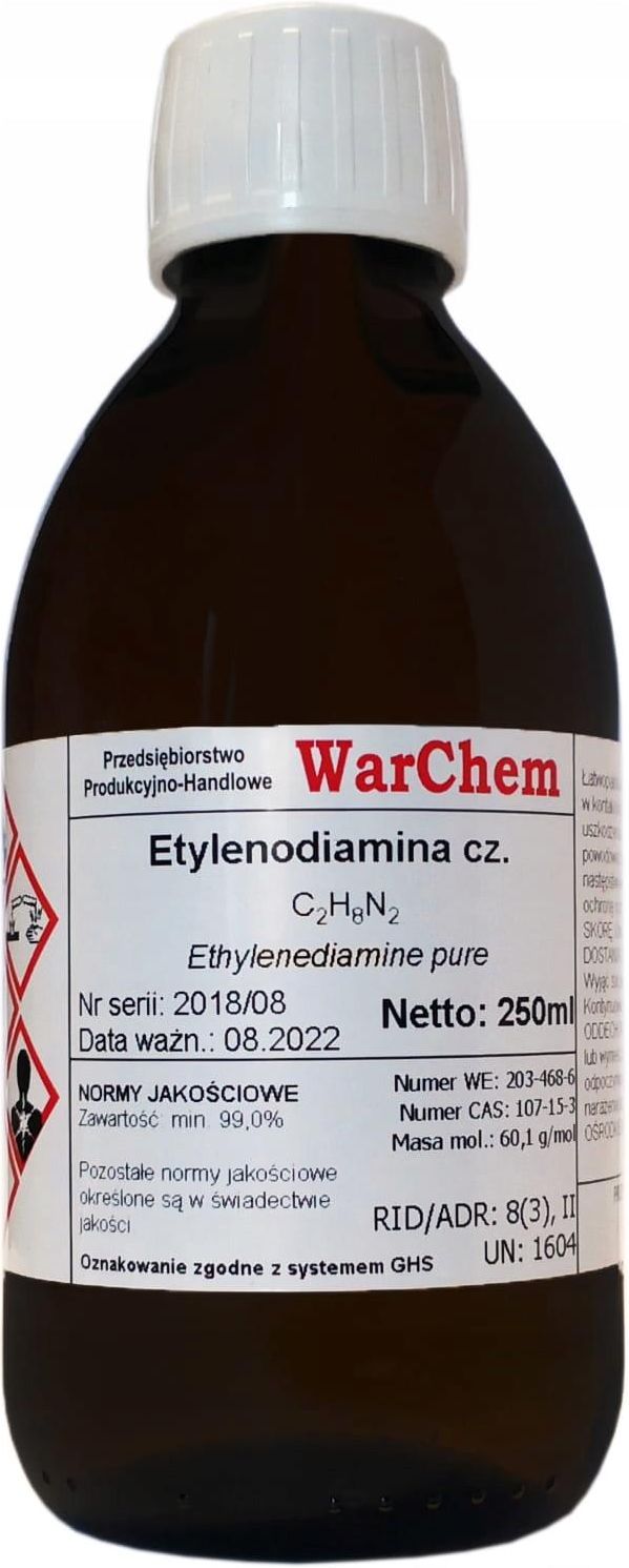 ETYLENODIAMIN - CZDA 250ml WARCHEM main image 0