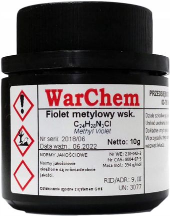 Warchem Fiolet Metylowy - Wskaźnik - 10G