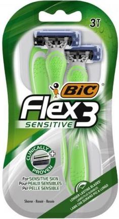Bic Flex 3 Sensitive Maszynka Do Golenia 3Szt