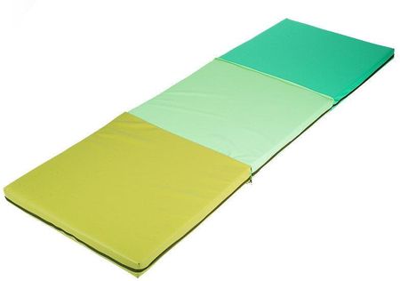 Benchk Składany Materac Gimnastyczny Do Ćwiczeń Zielony 180X60X6Cm