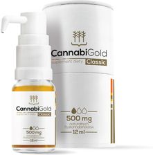 Zdjęcie CannabiGold Classic Olej CBD 500mg 12ml - Orzesze