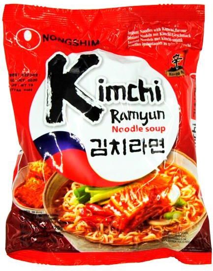 Nong Shim Zupka Kimchi Ramen Koreańska 120G - zdjęcie 1 Nong Shim Zupka Kimchi Ramen Koreańska 120G