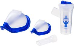 Flaem RF7 Zestaw Nebulizator Ustnik i 2 Maski Nebulizator, Ustnik i 2 Maski Soft Touch