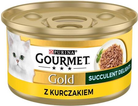 GOURMET GOLD Succulent Delights Kurczak 12X85G
