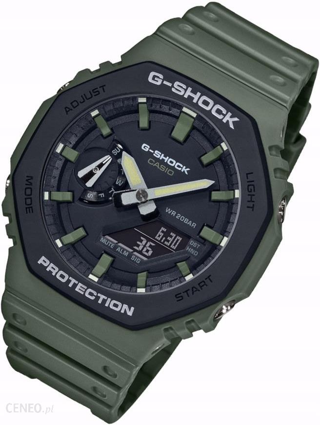 豪華な豪華な☆ CASIO G-SHOCK GA-2110SU-3 カーキグリーン☆ 腕時計 