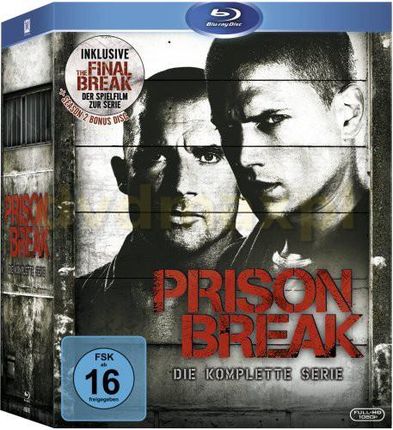 Prison Break Season 1-4 / Final Break (Skazany na śmierć Sezon 1-4 / Skazany na śmierć: Ostatnia ucieczka) [24xBlu-Ray]