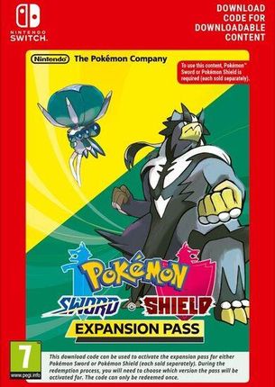 Pokemon Sword / Shield Expansion Pass (Gra NS Digital)