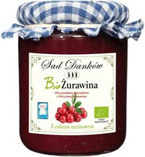 Zdjęcie Sad Danków Żurawina Z Cukrem Trzcinowym Bio 260G - Chojnów