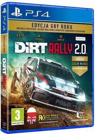 DiRT Rally 2.0 - Edycja Gry Roku (Gra Ps4)