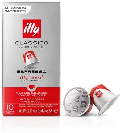 Illy Classico 100% Arabica Nespresso 10 Kapsułek