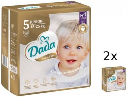 Dada Pieluchy Extra Care 5 Junior 15-25kg 2X28Szt