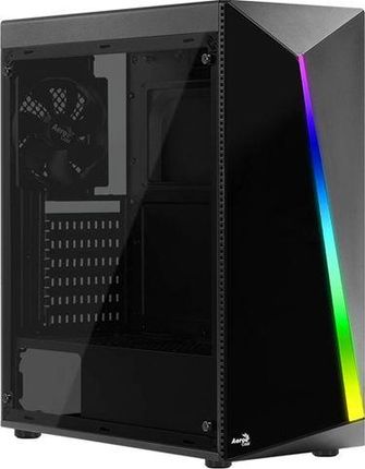 Aerocool PGS SHARD Glass V2 BLACK RGB 4xF (AEROPGSSHARDRGB-G-BK)