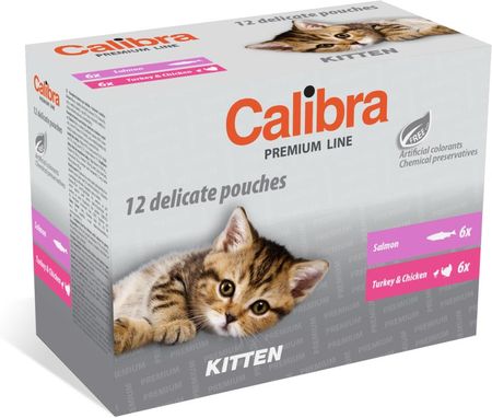 Calibra Cat Premium Multipack Kitten 12X100G