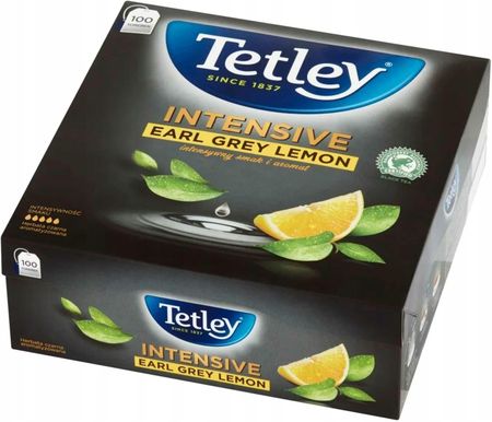 Herbata Earl Grey Lemon Tetley Intensive 100szt.x2g