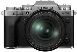 Aparat cyfrowy Fujifilm X-T4 srebrny + 16-80mm bezlusterkowiec 