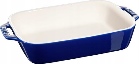 Prostokątny półmisek ceramiczny 2.4 ltr, niebieski