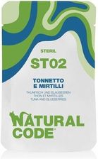 Natural Code Cat ST02 Tuńczyk i jagody 70g