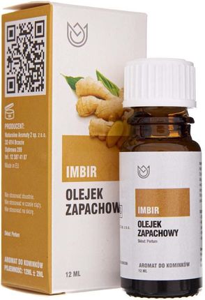 Naturalne Aromaty Imbir - Olejek Zapachowy (12 Ml)
