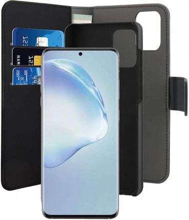Puro Wallet Detachable Etui Portfel 2w1 Samsung Galaxy S20+ Plus (Czarny)