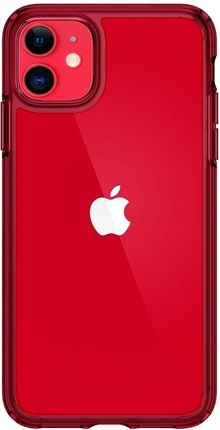 Spigen Etui Ultra Hybrid iPhone 11, czerwone - zdjęcie 3