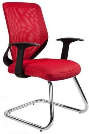 Unique Krzesło Mobi Skid Czerwony
