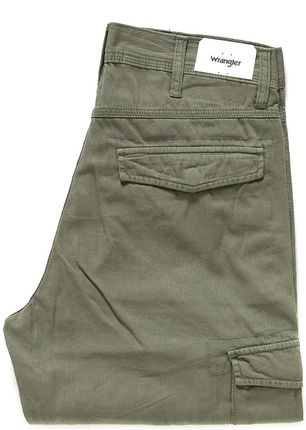 WRANGLER CARGO SHORTS DUSTY OLIVE W15DPW65M