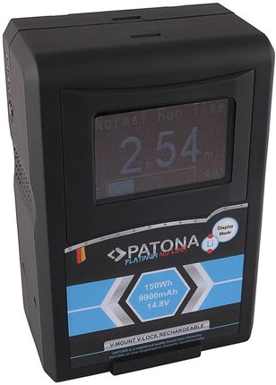 PATONA Akumulator Platinum LCD RED ARRI V-Mount  9900mAh 150Wh, 14.8V