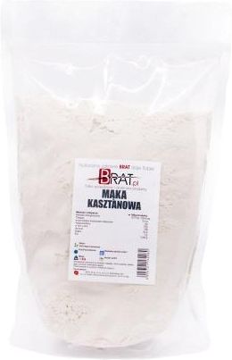 Mąka kasztanowa z Kasztanów Jadalnych 1kg Świeża