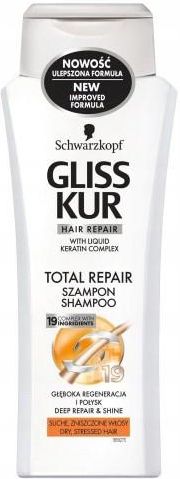 Schwarzkopf gliss kur hair repair 2025 with liquid keratin complex szampon