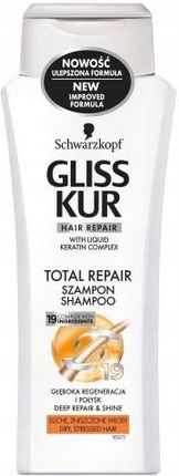 Gliss Kur Total Repair Szampon Do Włosów 250 ml