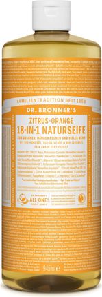 Dr. Bronner'S 18W1 Naturalne Mydło Cytrus-Pomarańcz 945 Ml