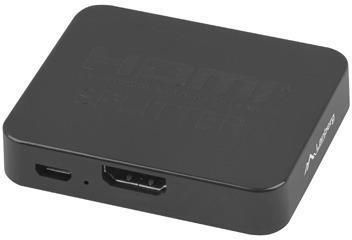 Lanberg Switch 2x HDMI 4K + port micro USB czarny (SPVHDMI0002)