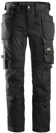 Snickers Workwear 6241 Spodnie Stretch AllroundWork z workami kieszeniowymi kolor czarny