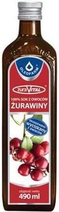 Oleofarm  SOK Z ŻURAWIN 100% żuraVital 490ml