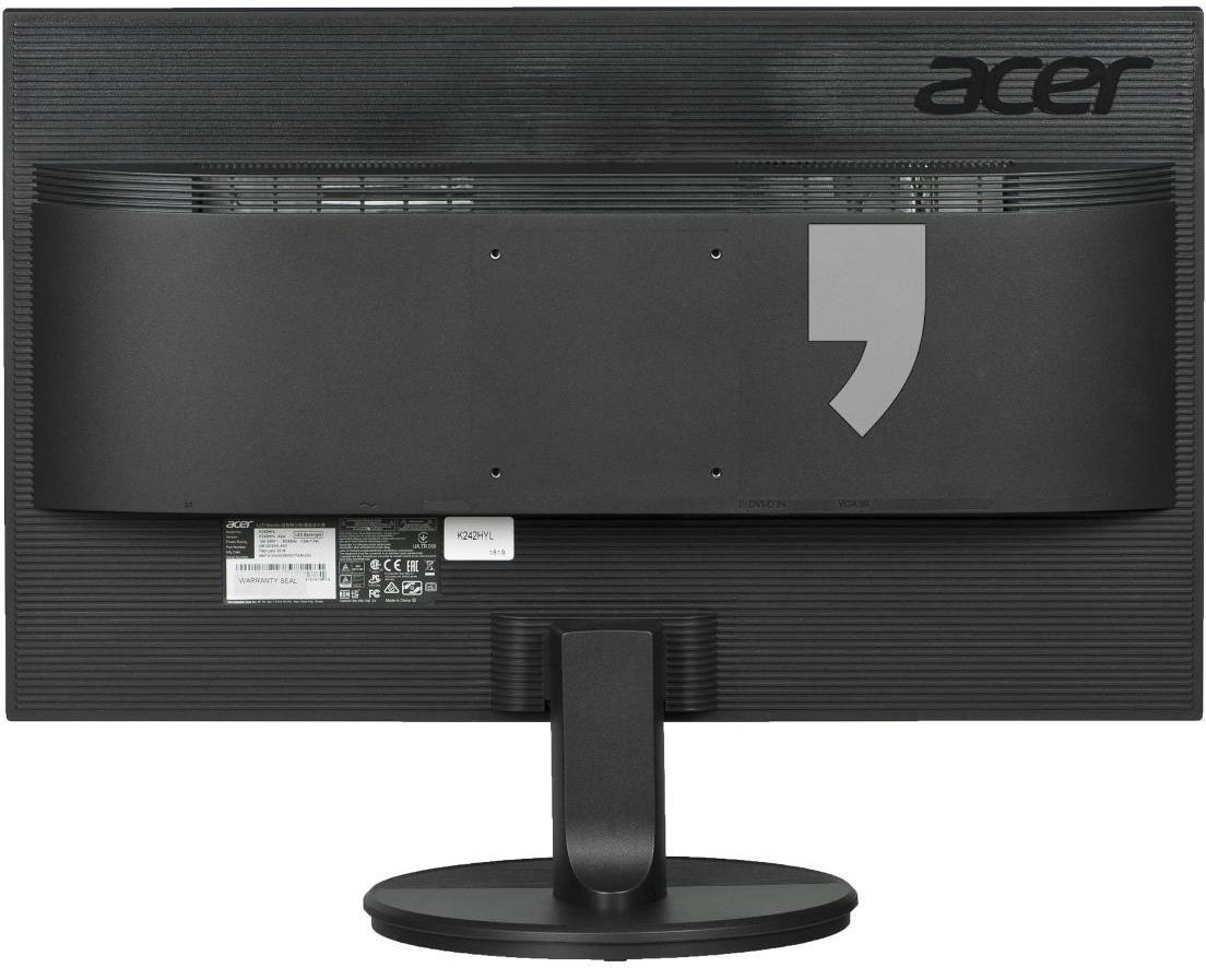 Как наклонить монитор acer k242hlbd