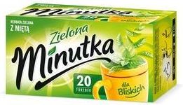 Herbata Minutka Zielona Miętowa 1,4g x 20 torebek