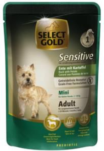 select gold sensitive mini adult