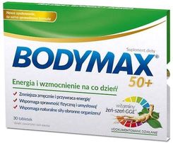 Bodymax 50+ zestaw witamin i minerałów z żeń-szeniem 30kaps - zdjęcie 1