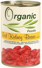 Zdjęcie Fasola Czerwona Red Kidney BIO 400g - Organic Foods - Łowicz