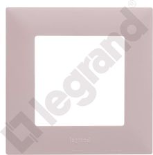 Legrand Ramka Pojedyncza 1X Pudrowy Róż Niloe Step 863291